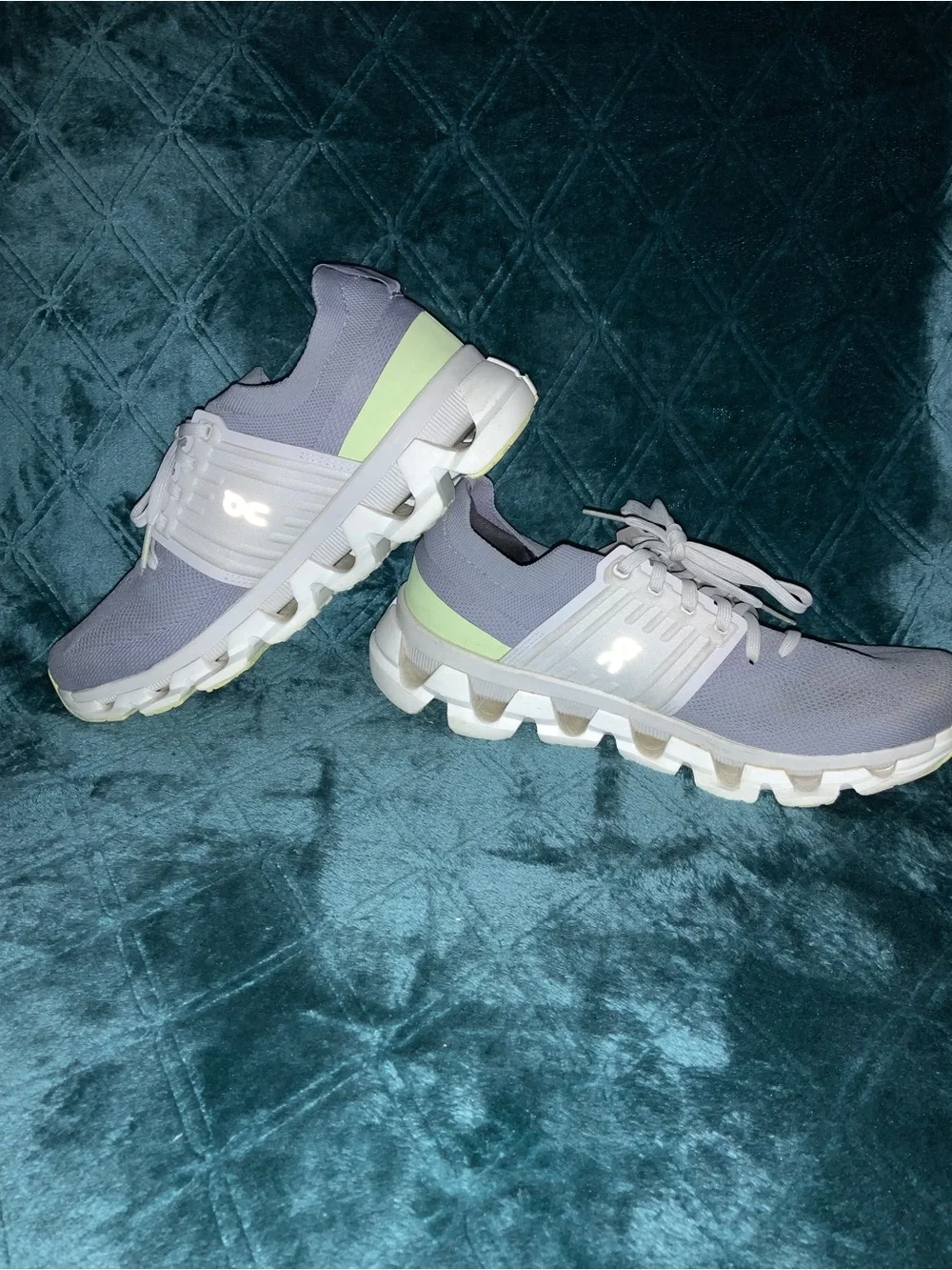 On Running comfortable lavender